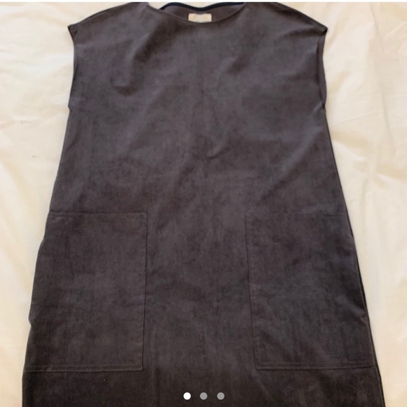 Wilfred Nori Suede Dress - Picture 1 of 3